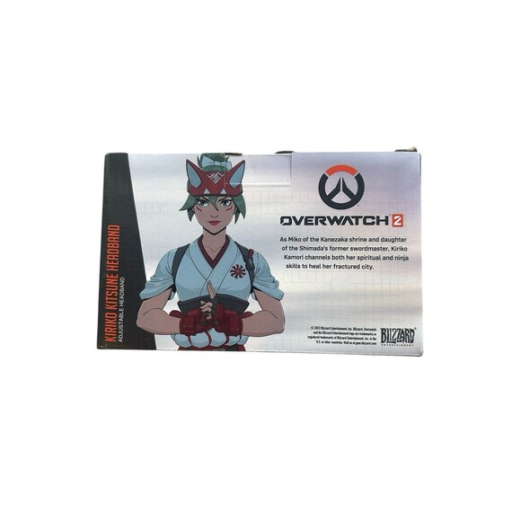 NEW Overwatch 2 Kiriko Kitsune Headband Adjustable Blizzard Offical Merchandise - Picture 3 of 5
